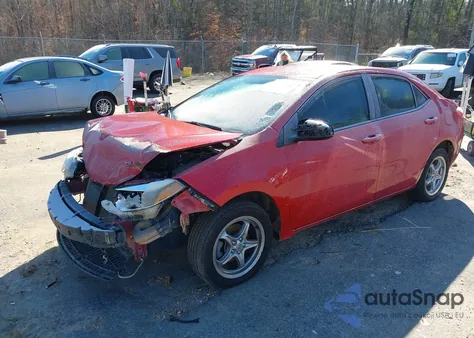 2015 Toyota Corolla Le z USA, uszkodzony, nr VIN 2T1BURHE5FC292633